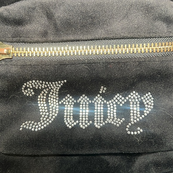 Juicy Couture Mini Backpack - Black Velour - Y2K - Picture 7 of 7